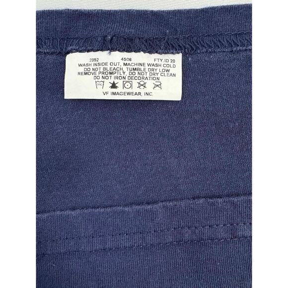 Men’s VTG Y2K Majestic MLB New York Yankees Mickey Mantle 7 Cotton T Shirt Sz L - Picture 10 of 11